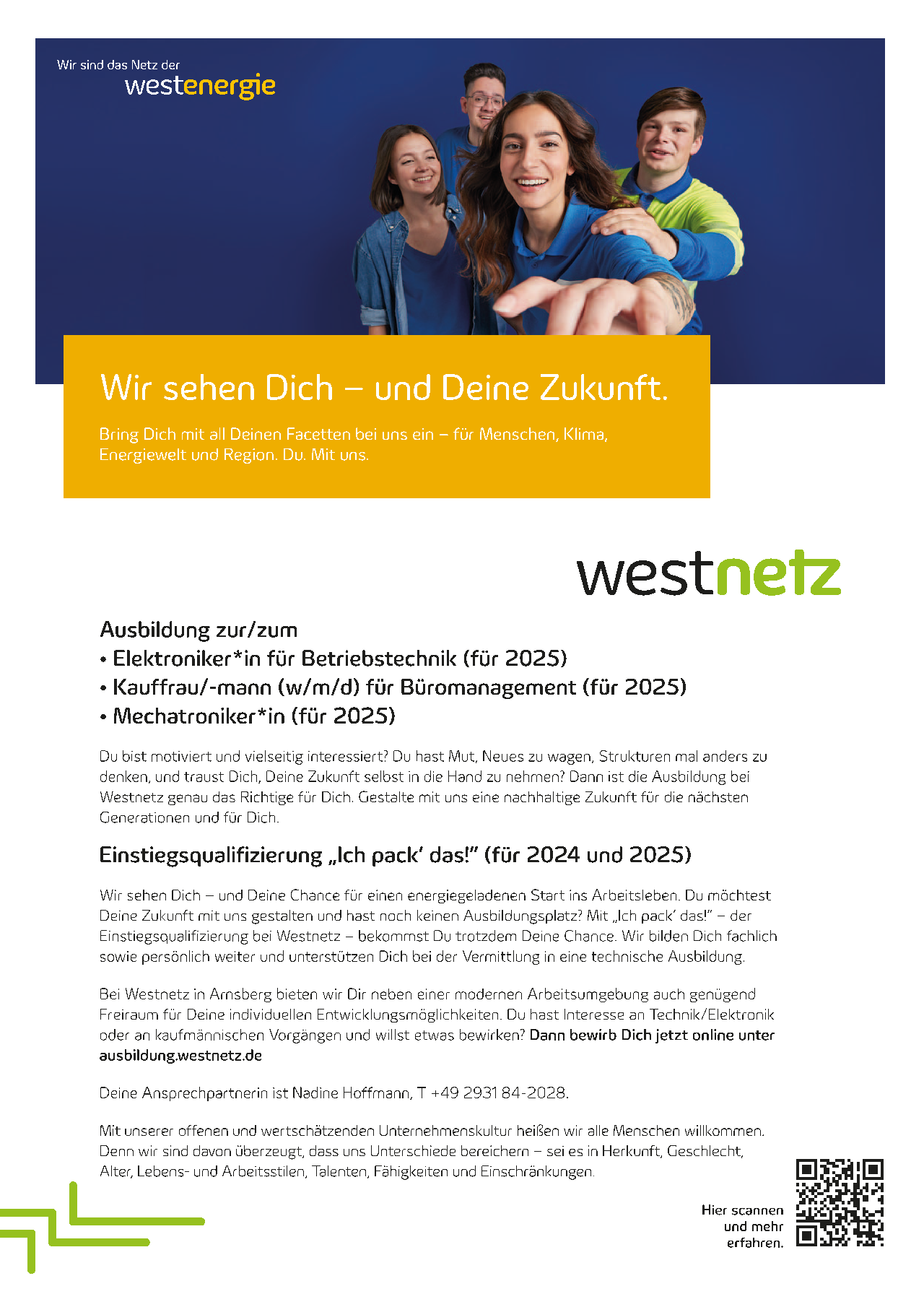 Westnetz GmbH über Scheerer Werbung GmbH