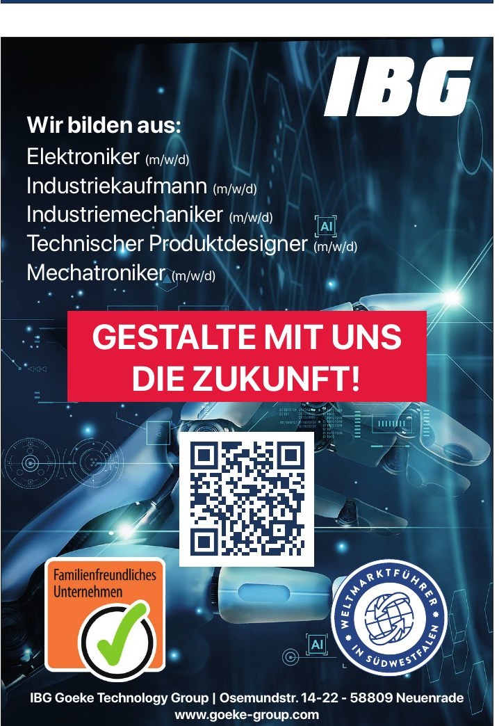Anzeige IBG Goeke Technology Group