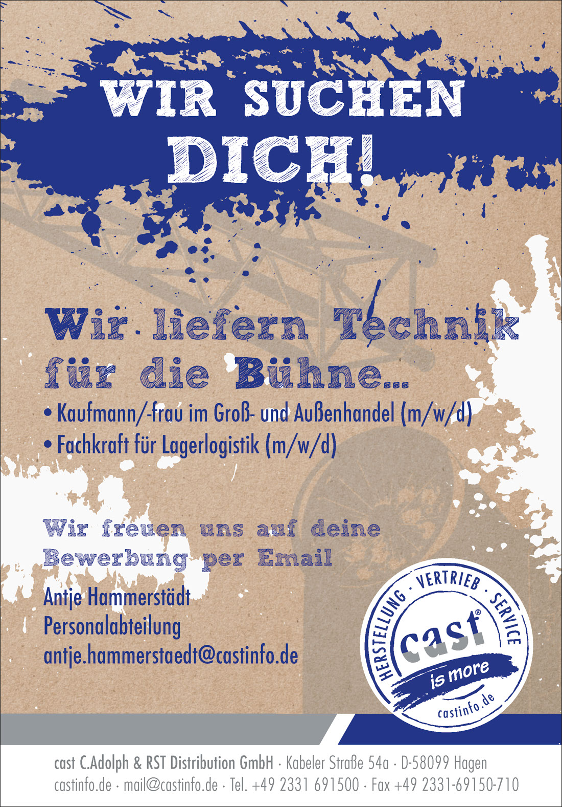 cast C.Adolph & RST Distribution GmbH
