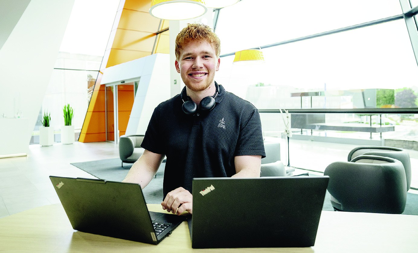 Foto aus dem Interview: Kaufmann für Digitalisierungsmanagement