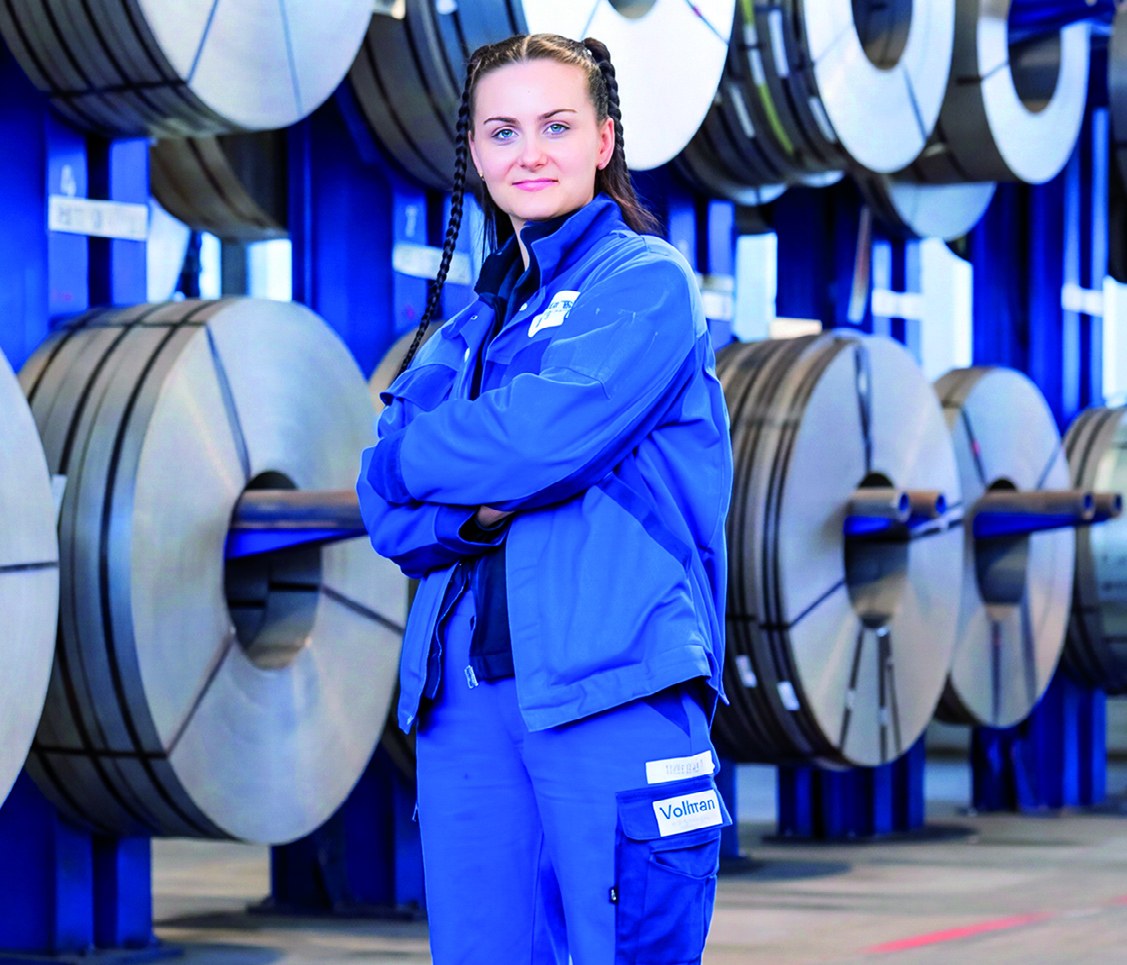 Foto aus dem Interview: Werkzeugmechanikerin