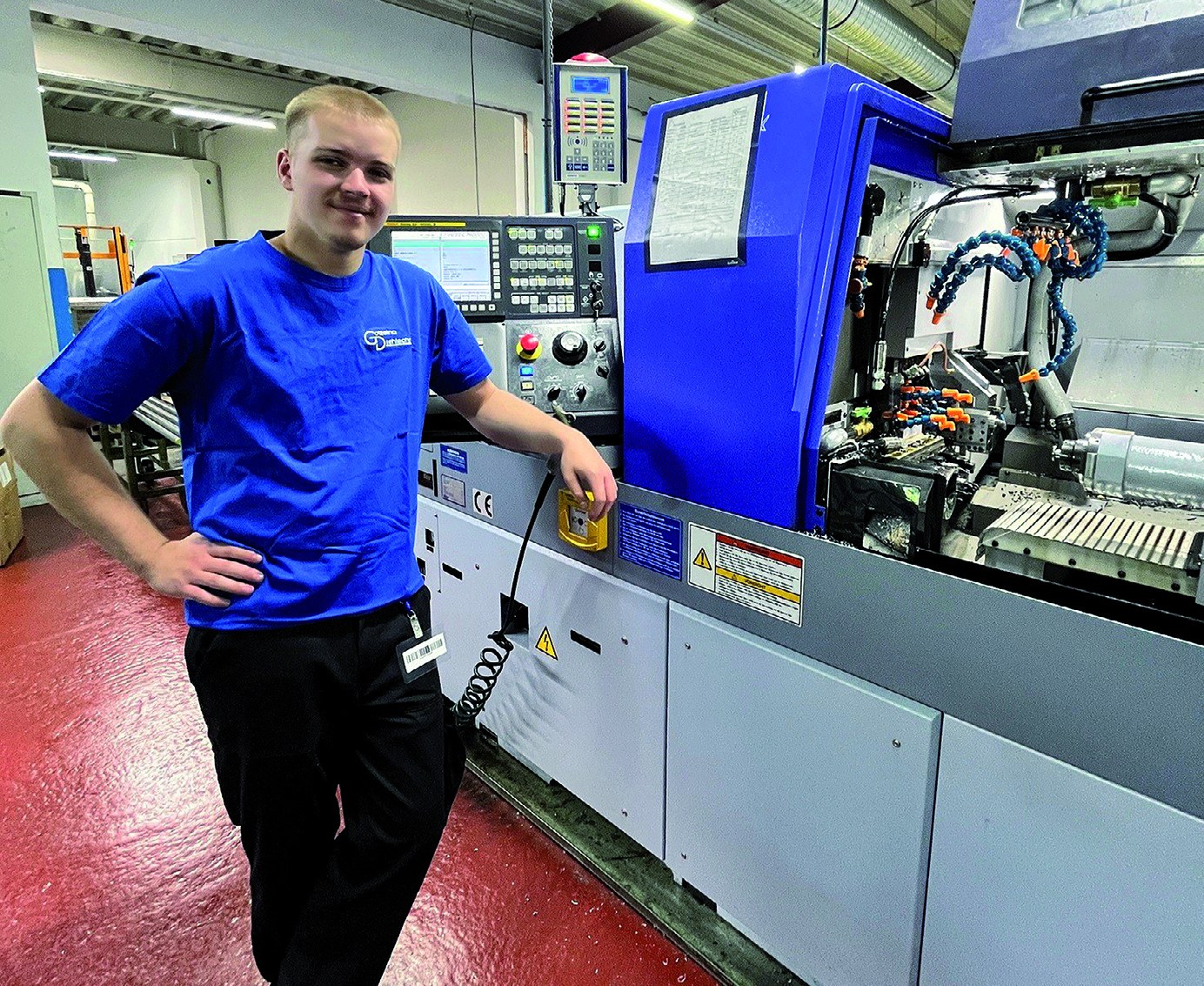 Foto aus dem Interview: Zerspanungsmechaniker - Gotzeina Drehtechnik